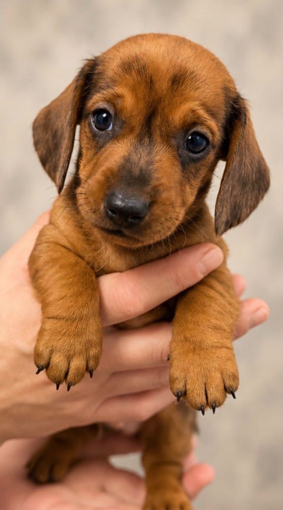 🐶 shorthaired miniature dachshunds 🐶