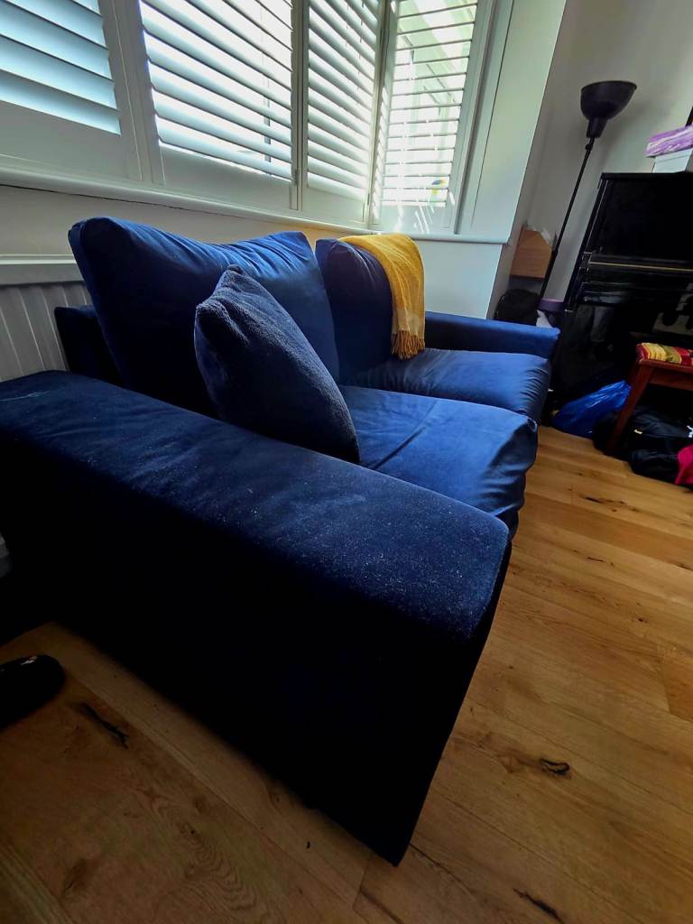 Ikea Vimle Navy 2 seater sofa