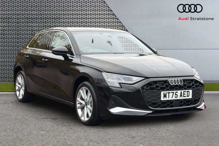 2025 Audi A3 1.5 TFSI e 204 Sport 5dr S Tronic Hatchback Plug-In Hy Automatic