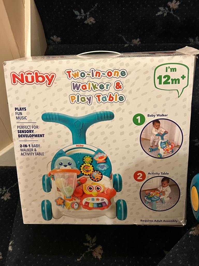 Two in one Walker & Play Table 