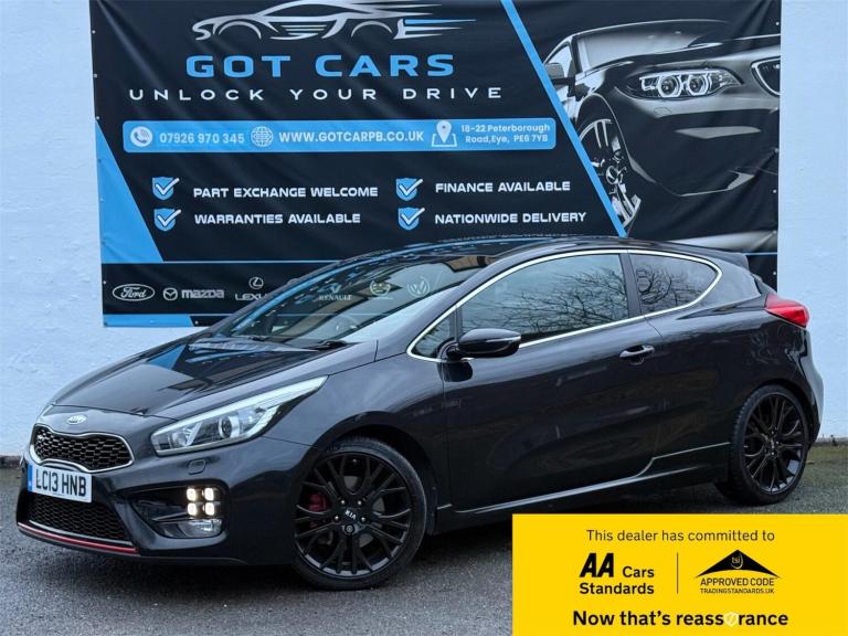  Kia Pro Ceed 1.6 T-GDi GT Tech Euro 5 3dr Petrol Manual