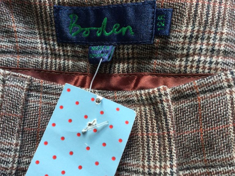 Boden cropped trousers size 12