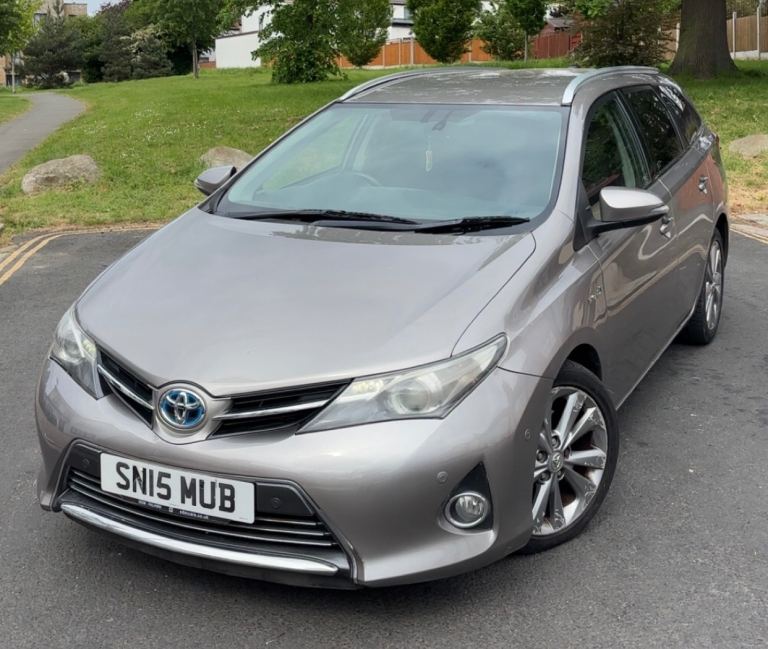 2015 TOYOTA AURIS HYBRID ESTATE ELECTRIC 1.8 AUTOMATIC ULEZ FREE NOT PRIUS UK MODEL