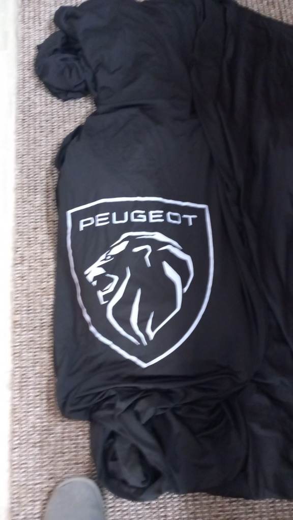 Interior Peugeot car cover 