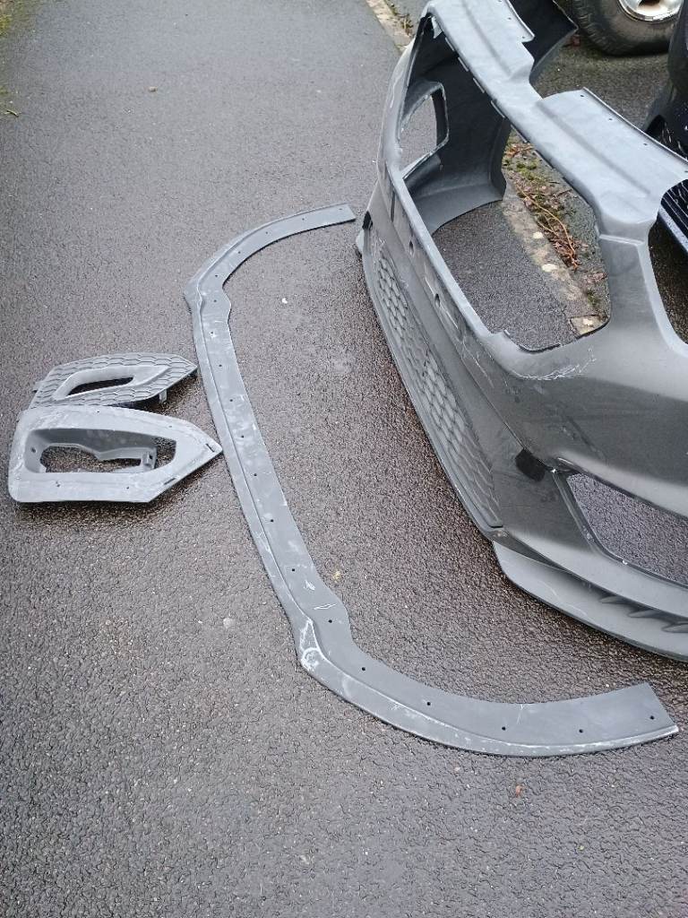 FORD TRANSIT CUSTOM VAN FRONT BUMPER 