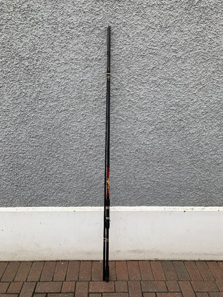 Shakespeare Firebird 12 foot fishing rod 2 piece bait lure spin lrf