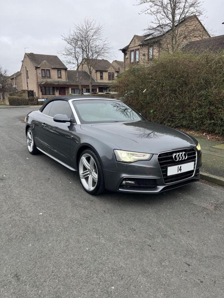 2014 Audi A5 S Line 3.0 TDI V6 Quattro Cabriolet High Spec