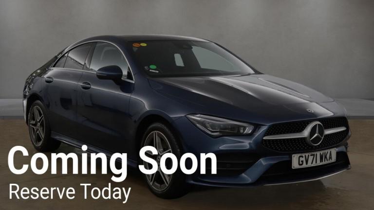 2022 Mercedes-Benz CLA CLA 250e AMG Line Premium Plus 4dr Tip Auto COUPE Petrol Parallel Phev Aut...