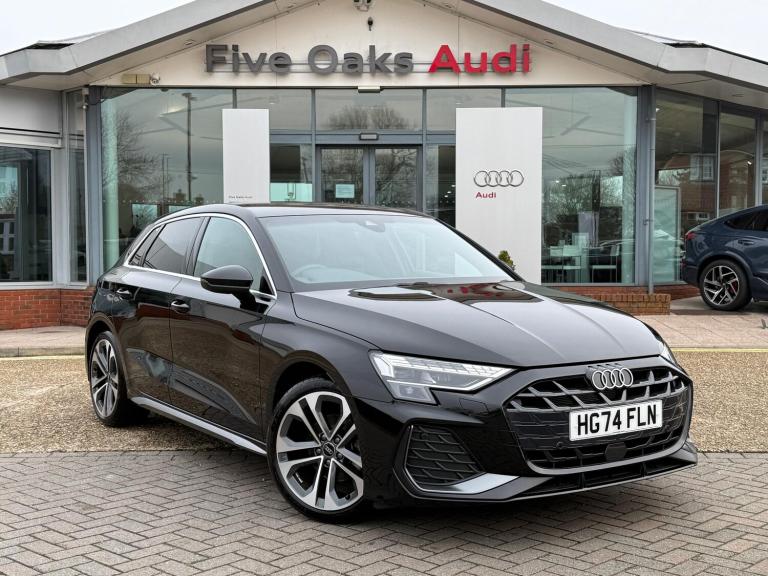2024 Audi A3 1.5 TFSI 35 S line Sportback 5dr Petrol Manual Euro 6 (s/s) (150 ps) HATCHBACK Petro...