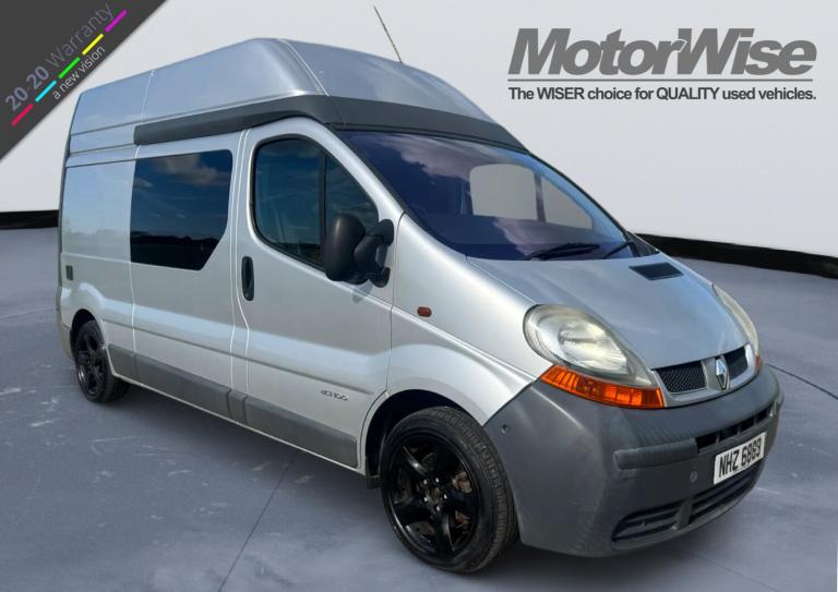 2006 Renault Trafic LH29dCi 100 High Roof Van CAMPER CONVERSION MOTORHOME PANEL VAN Diesel Manual