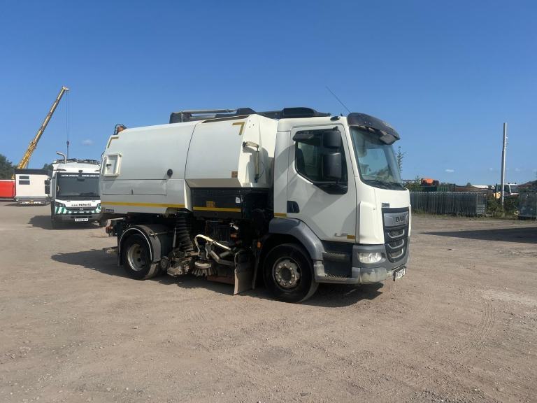 2021 DAF TRUCKS LF 230 15TONNE JOHNSTON SWEEPER..WATCH VIDEO