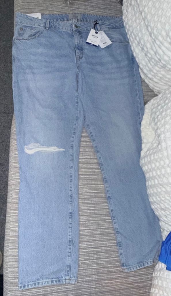 Women’s New Look Anica straight leg jeans. Size 18 NEW