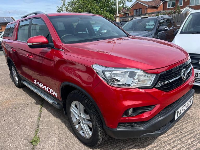 2020 Ssangyong Musso 2.2D Saracen Auto 4WD Euro 6 4dr PICK UP Diesel Automatic