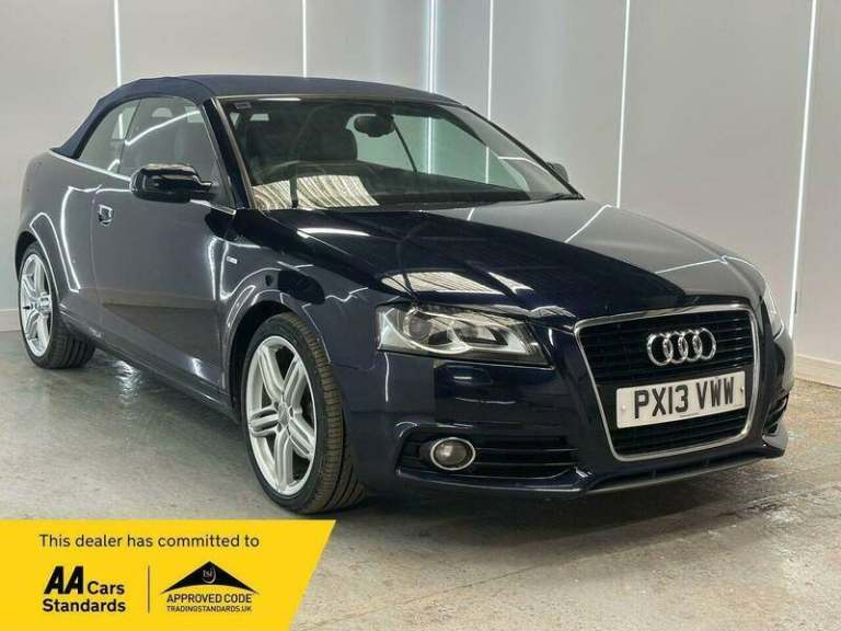 2013 Audi A3 Cabriolet 2.0 TDI S line Final Edition Euro 5 (s/s) 2dr CONVERTIBLE Diesel Manual