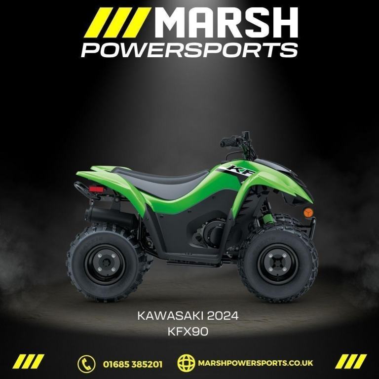 Kawasaki KFX 90 Childs Quad - Nil Deposit Finance Available - NOW REDUCED!