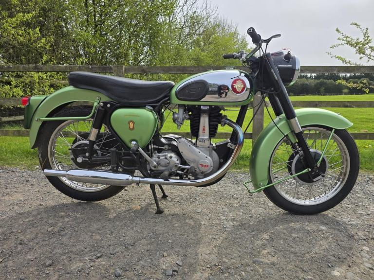 1958 BSA B31 Alternator Model – 350cc – Classic British Single