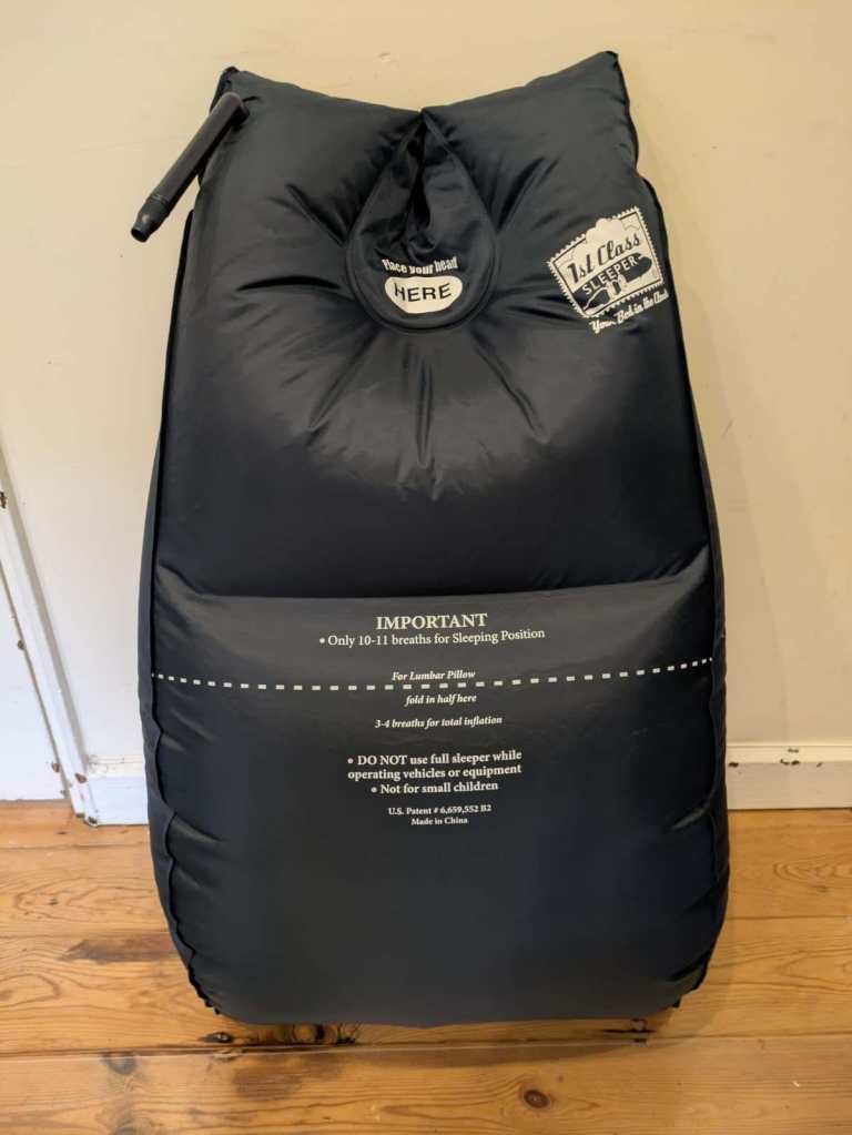 1st Class Sleeper Pillow – 'Your Bed in the Clouds' - Travel Pillow