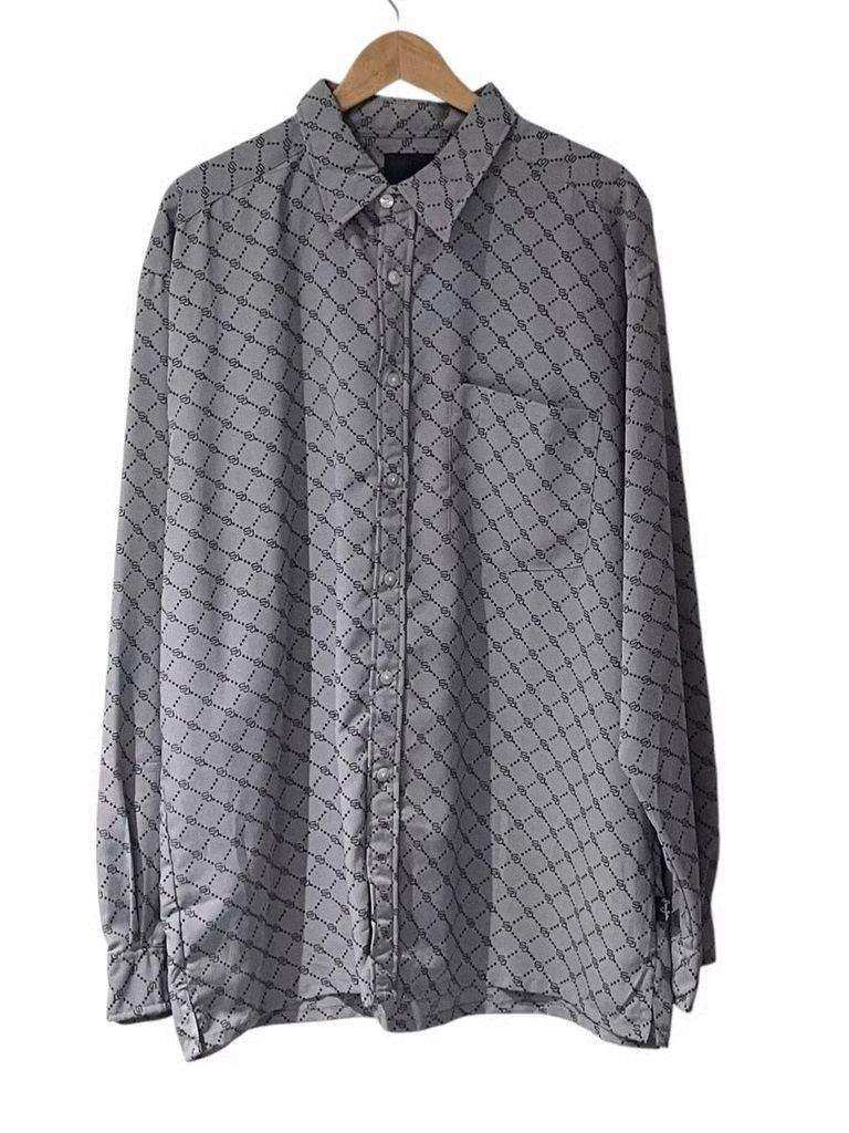 MEN'S SHIRT, 2XL, Light Grey COLOUR, Long Sleeve Smart Casual Work Suit shirt!