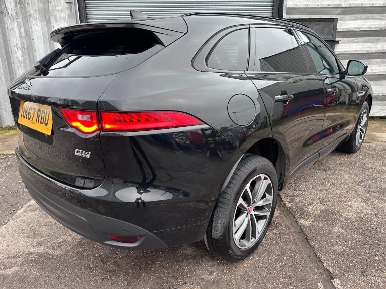 2018 67 REG JAGUAR F-PACE 2.0 DIESEL R-SPORT AUTO AWD DAMAGED REPAIRABLE SALVAGE