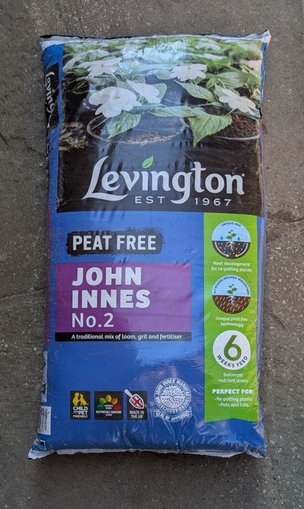 FREE: Levington Peat Free John Innes No.2 Compost