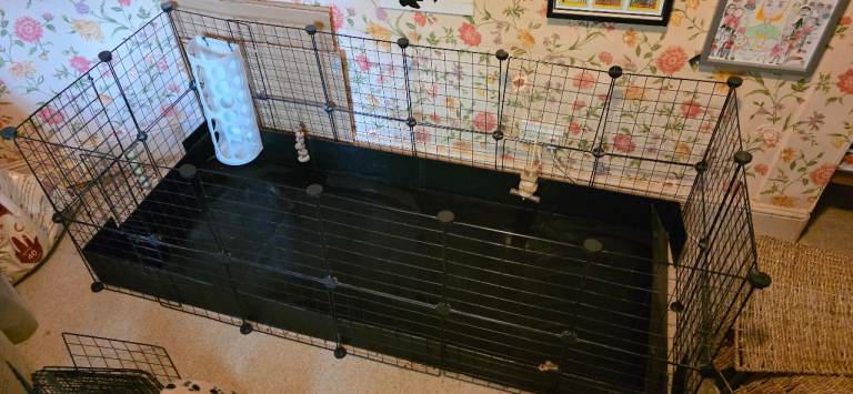 Indoor animal cage bundle - rabbit/guinea pig /tortoise 