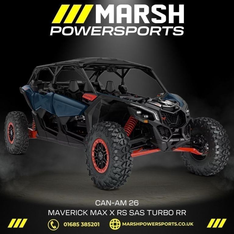 Can-Am Maverick MAX X RS SAS Turbo RR 2026 - Can-Am Dealer - Reserve Now!