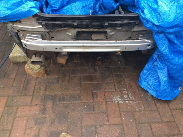 Fiat 500 rear crash bars