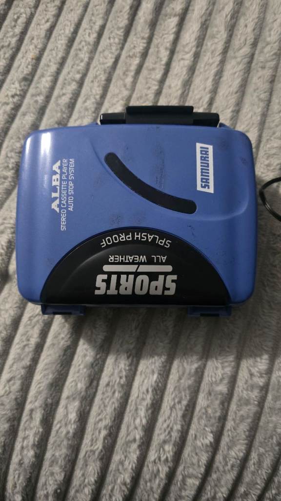 Alba CPR906 Samurai Sports Walkman personal stereo 