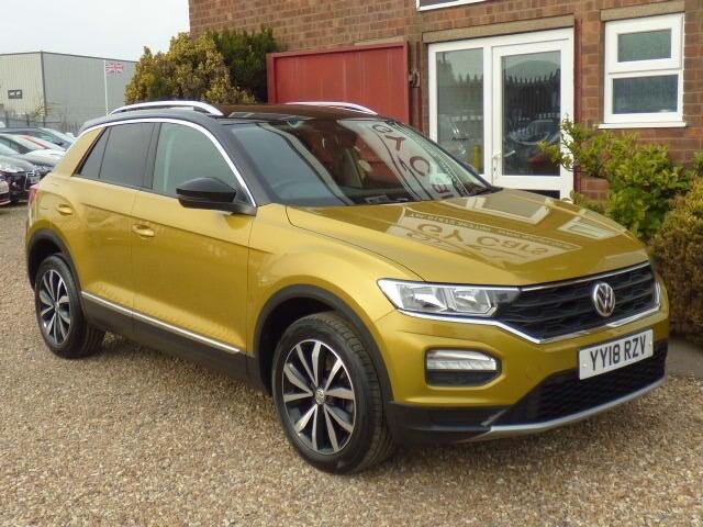 VOLKSWAGEN T-ROC 1.5 TSI EVO Design, Â?1850 EXTRAS, FULL SERVICE HISTORY, 2