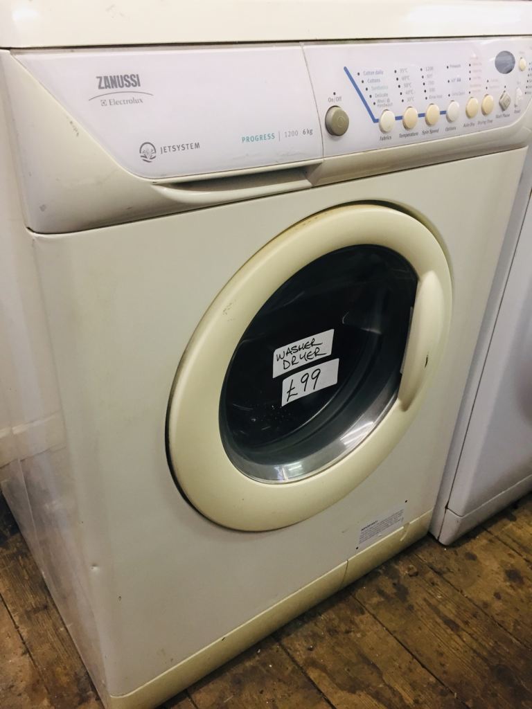 🚚 zanussi 6KG load , 1200 rpm washer dryer can deliver £99