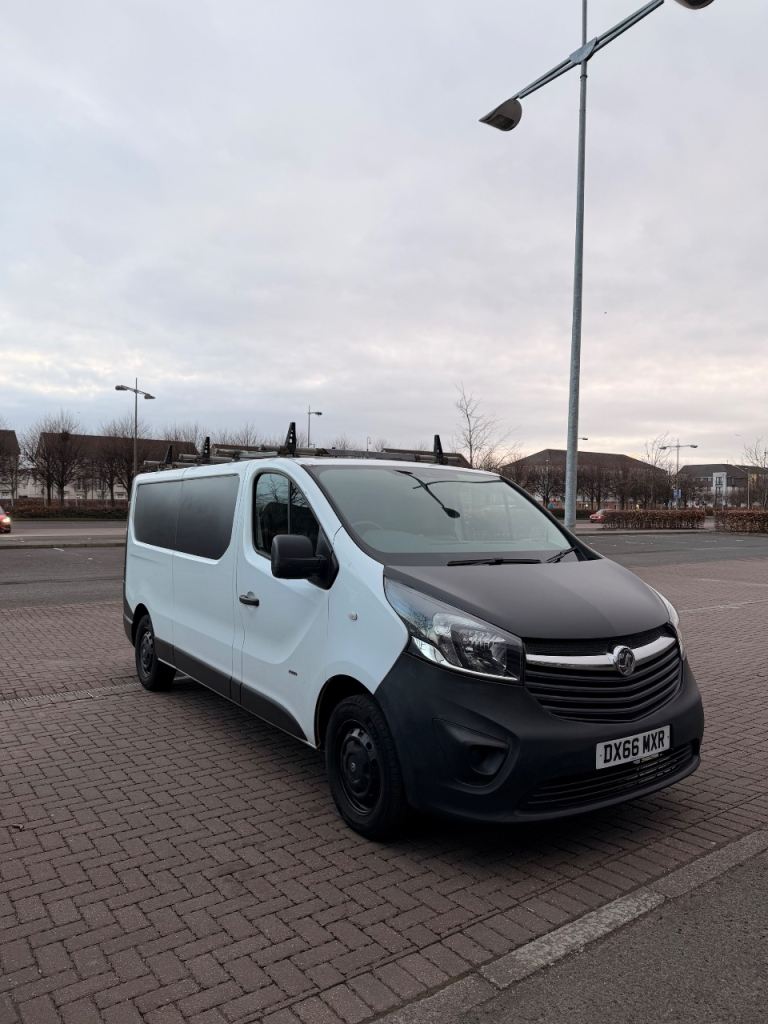 2016 Vauxhall Vivaro 2900 1.6 CDTi –ULEZ- NEW TURBO – Roof Rack – 121k – Ready for Work