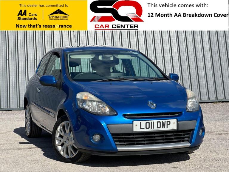 2011 Renault Clio 1.2 TCe Dynamique TomTom Euro 5 3dr HATCHBACK Petrol Manual