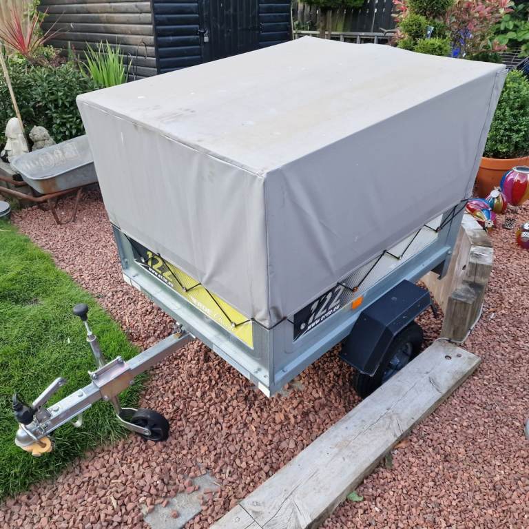 ERDE 122 Camping Trailer + Jockey Wheel High Side Mesh Kit + Covers + More 