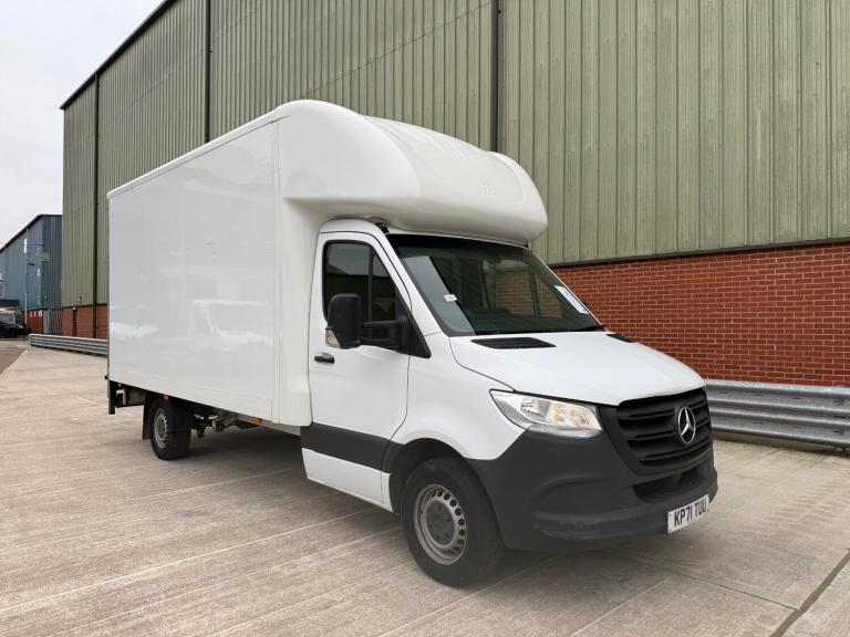 2022 Mercedes-Benz Sprinter 314 3.5t Progressive Chassis Cab LWB Luton Van 2021 71 Plate CHASSIS ...