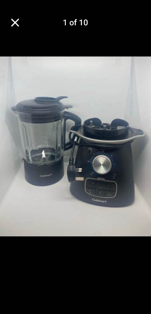 Cuisinart Q94A Hot / Cold Soup Maker Blender 1000W 1.4L Capacity With Heat Works   