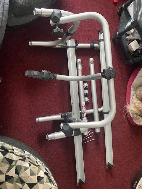 motorhome / campervan/caravan carry bike rack with mounting kit 