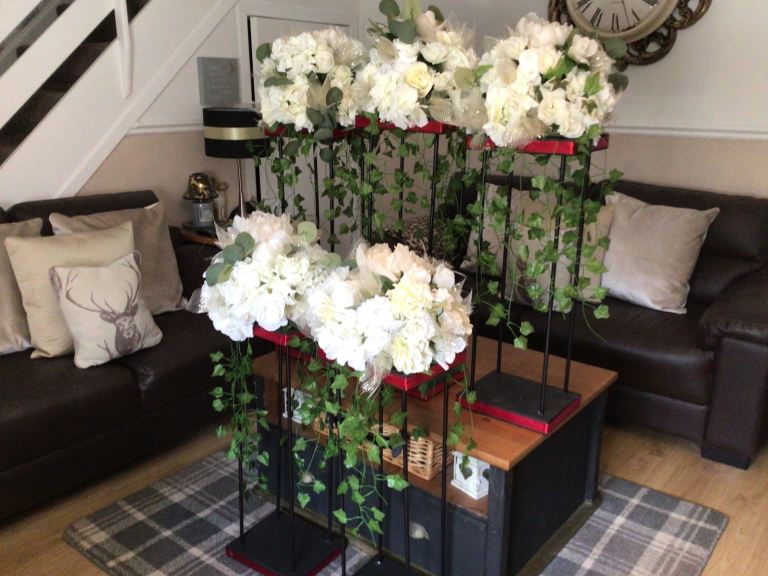 Wedding centre pieces.