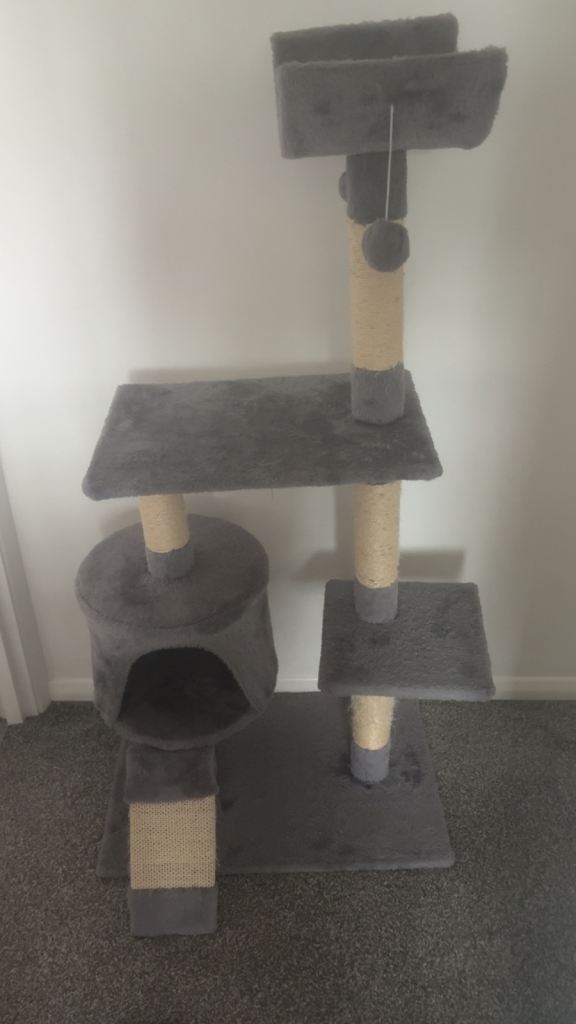 grey cat tree need gone asap