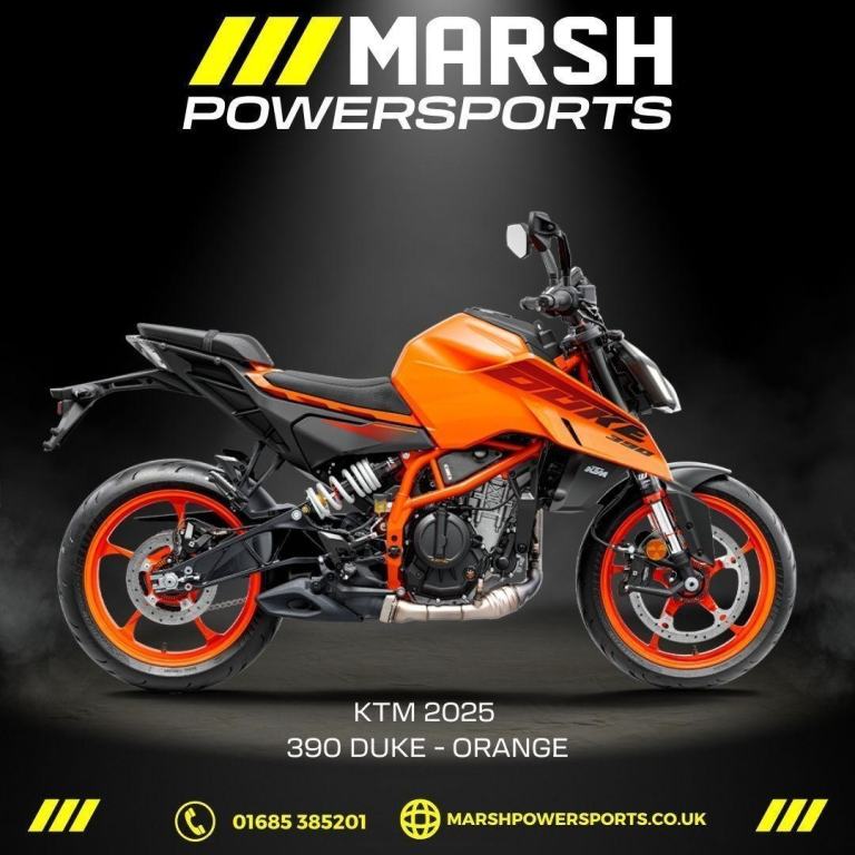 KTM 390 Duke Orange 2025 - KTM Main Dealer - 500 OFF!