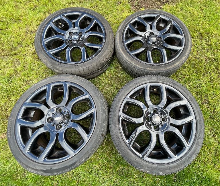 Mini Cooper R56 Alloy Wheels 17” Flame Spoke ALS17 7J 205/45R17 Set Of 4 