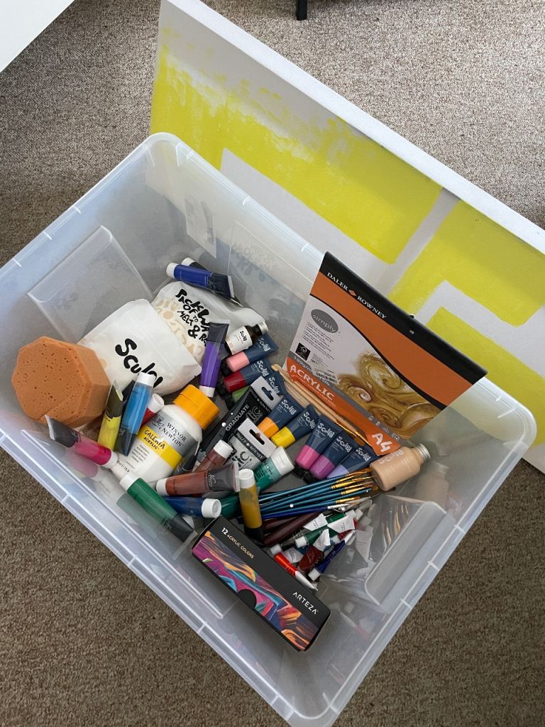 Acrylic Painter and Candle Maker Box