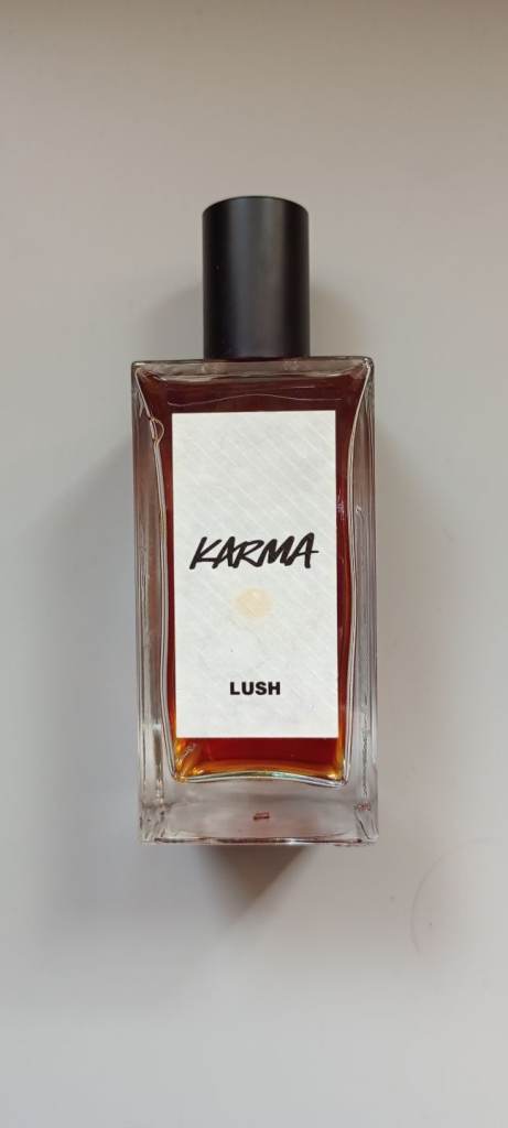 LUSH cruelty free all natural KARMA perfume fragrance