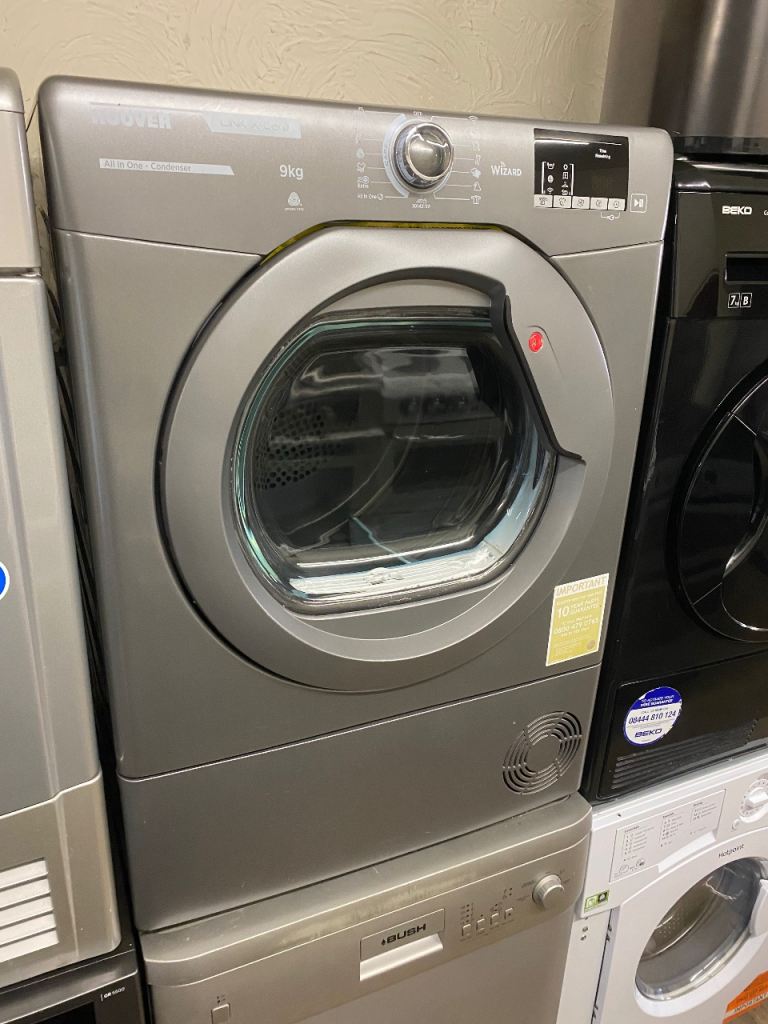 ✅GREY HOOVER FAMILY SIZED CONDENSER DRYER CAN DELIVER 