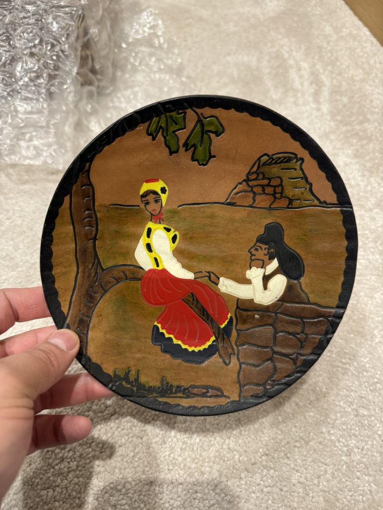Beautiful painting Gift Plate