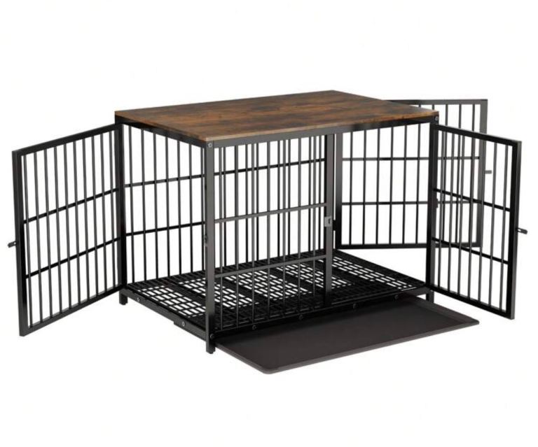 XL DOG FURNITURE CRATE HEAVY DUTY