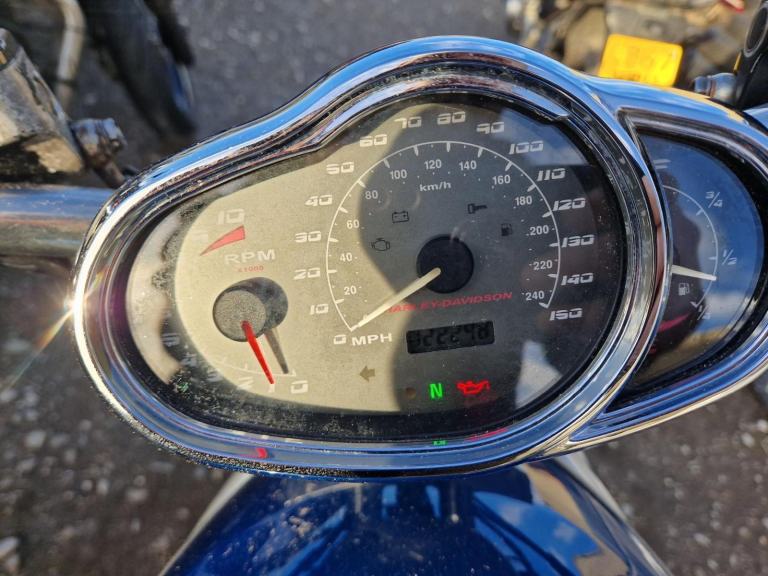 2005 05 HARLEY VRSCA 1130 STREET RODRARE BLUE VRSC VRODCUSTOM MUSCLE CRUISER