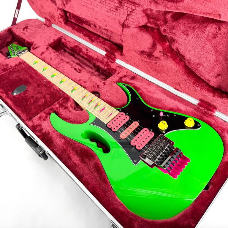 2017 Ibanez 30th Anniversary JEM777 Steve Vai Signature - Lochness Green - Trades