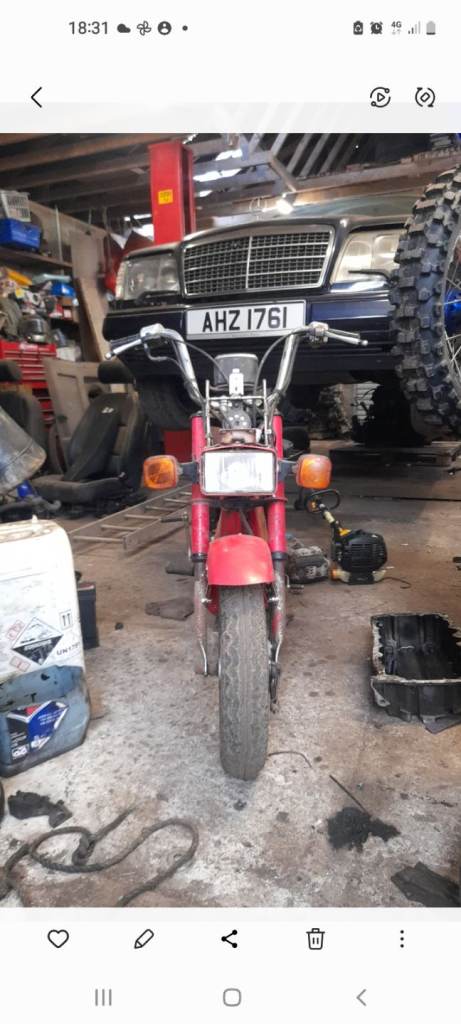 Honda cf70 monkey bike 