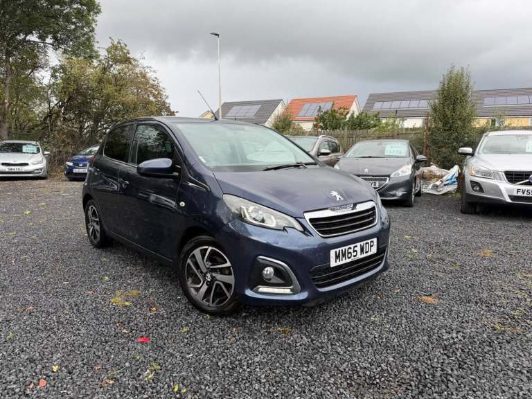 2015 Peugeot 108 1.2 PureTech Allure Hatchback Petrol Manual
