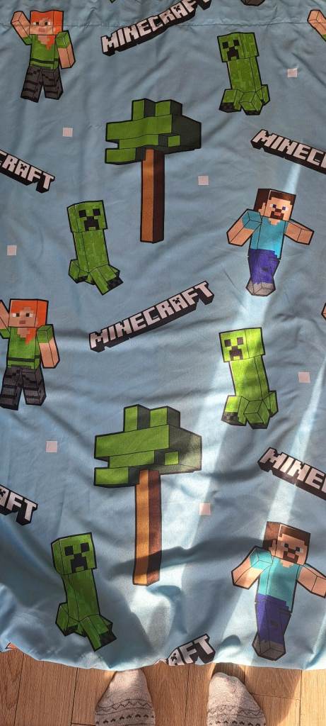 Minecraft curtains 
